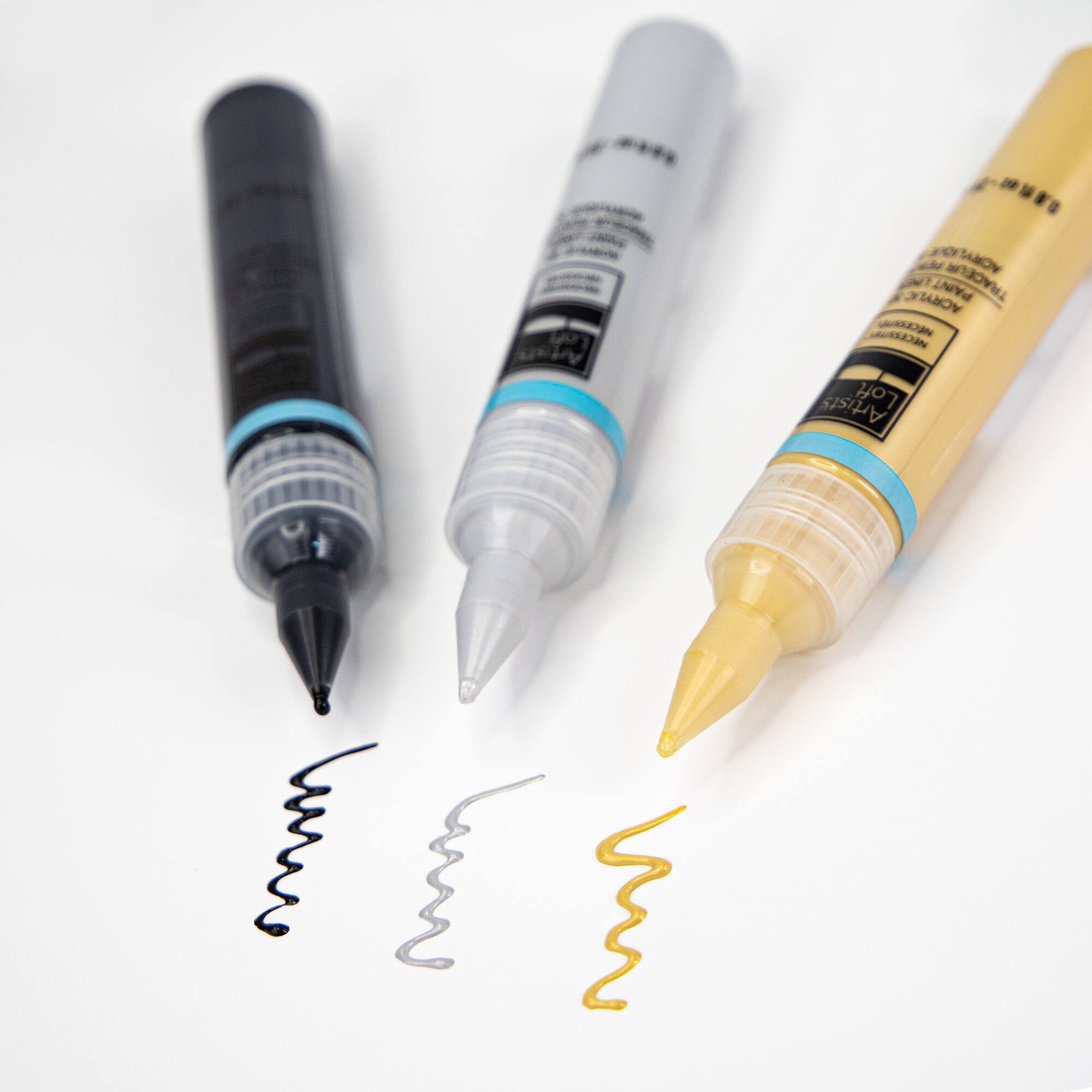 Metallic 3 Piece Acrylic 3D Paint Liner Set by Artist's Loft™